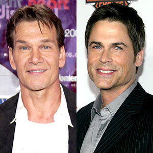 Patrick Swayze, Rob Lowe Patrick Swayze, Rob Lowe